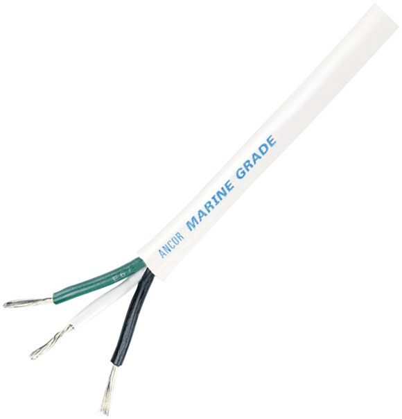 Picture of Ancor 131150 Triplex Cable, 10/3 AWG (3 x 5mm2), Flat 500 ft.