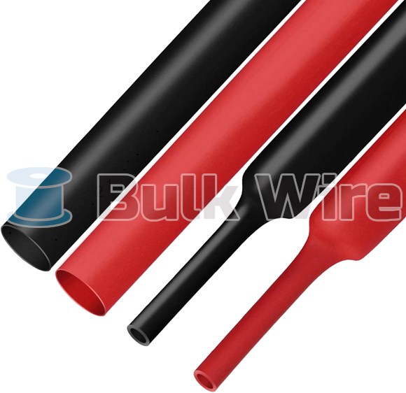 Picture of Adhesive 3:1 Heat Shrink (Size: 1/2", Length: 164 ft, Color: Black)