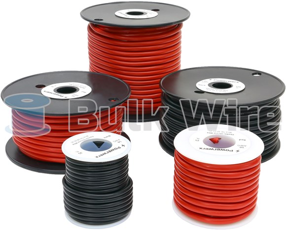 Picture of Silicone Wire (Gauge: 12, Length: 25 ft., Color: Black)