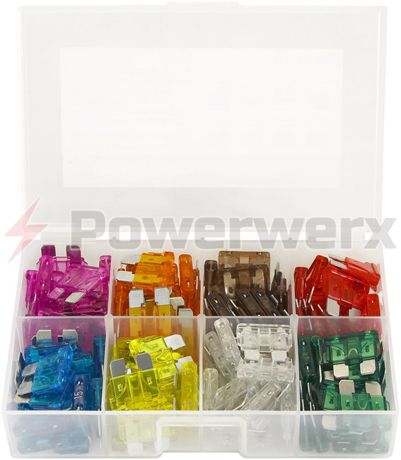 120 Pieces 1-40 AMP Blade Fuse Assortment Auto Car Truck Motorcycle Kit ATC ATO ATM 