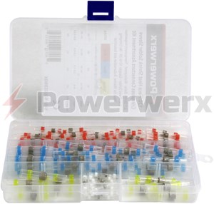 Picture of 120 Piece Heat Shrink Solder Sleeve Assortment Box by Powerwerx