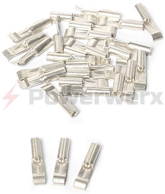 Picture of 1332-BK Anderson Power PP15 Powerpole Connector Contact, 16-20 GA, 15A, Loose Piece