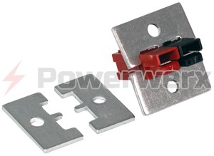 Picture of 1462G1 Powerpole Mounting Clamp Pair for 2 or 4 PP15/30/45 Powerpole Connectors