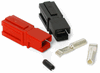 Picture of 15 Amp Unassembled Red/Black Anderson Powerpole Connectors