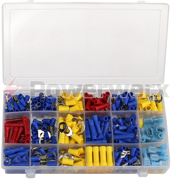 Picture of 360 Piece Terminal Connector Assortment Box by Powerwerx