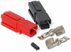 Picture of 45 Amp Unassembled Red/Black Anderson Powerpole Connectors