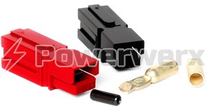 Picture of 75 Amp Red/Black Anderson Powerpole Connectors
