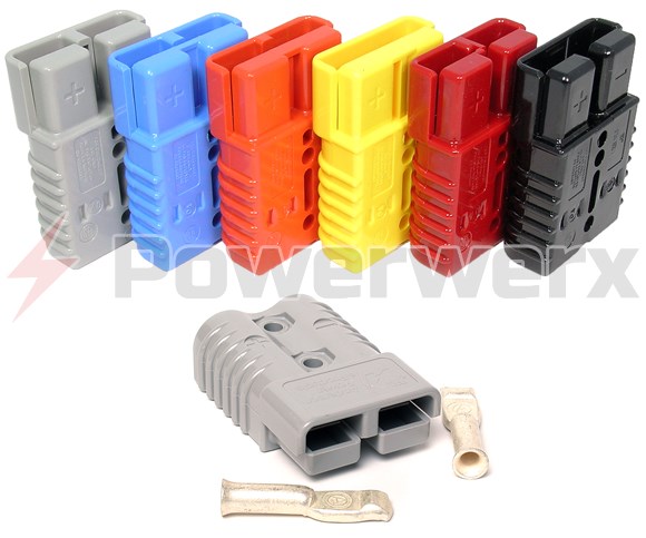 ANDERSON POWER CONNECTORS SB175 YELLOW 1 GAUGE AWG BATTERY QUICK DISCONNECT 