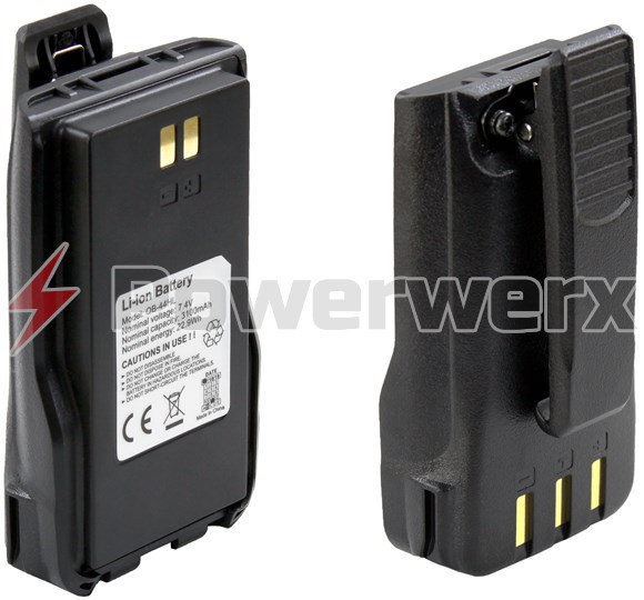 Picture of Anytone High Capacity 3100mAh 7.4V Li-ion Battery Pack with Belt Clip