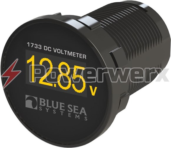 Blue Sea 4356 Below Deck 12V Panel 1011 Cig socket 1016 USB 1733 OLED Voltmeter
