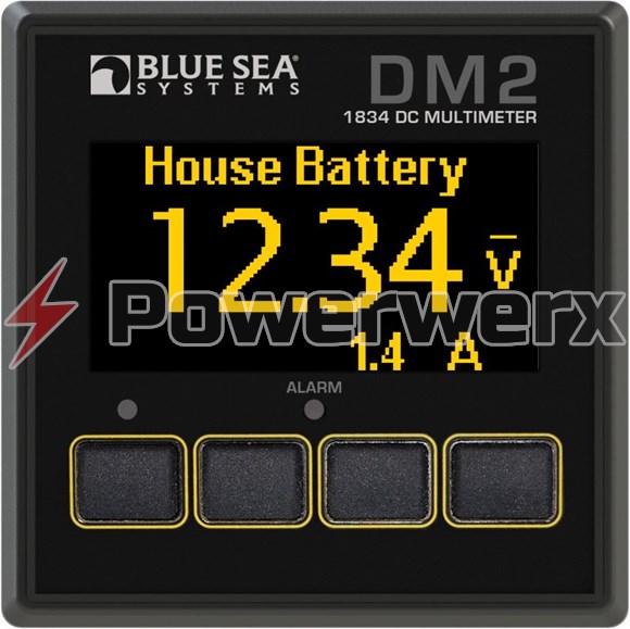 Blue Sea 1834 M2 DC OLED Multimeter Powerwerx