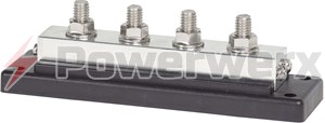 Picture of Blue Sea 2104 PowerBar 600A BusBar Four 3/8" 16 Studs