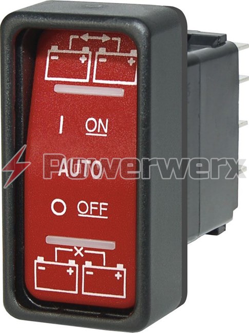 Picture of Blue Sea 2146 ML-Series Remote Control Contura SPDT Switch On-Off-On