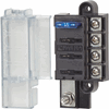 Picture of Blue Sea 5045 4 Circuit ST Blade Compact Fuse Block with Cover, 4 Circuits