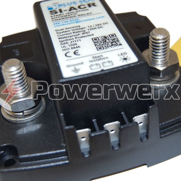 Blue Sea 7610 SI-ACR Automatic Charging Relay 12/24 VDC 120A | Powerwerx