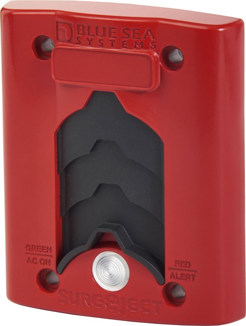 Picture of Blue Sea 7821 Sure Eject Cover Plate Red