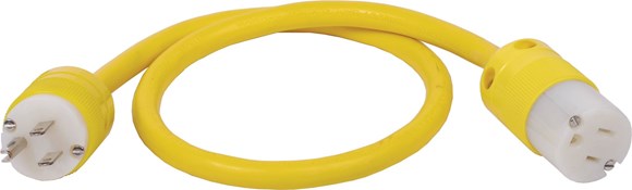 Picture of Blue Sea 7830 Sure Eject Yellow Pigtail 15 Amps