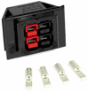 Picture of Chassis Mount for 2 Powerpole Connectors Sets (4 conductors)