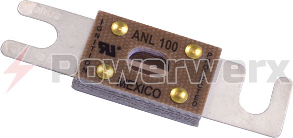 Woljay ANL-450A ANL Fuses 450Amp Gold Plated with Fues holder