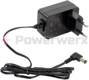 Picture of European Wall Power Adapter 100-240VAC input, 12VDC 1000 mA output
