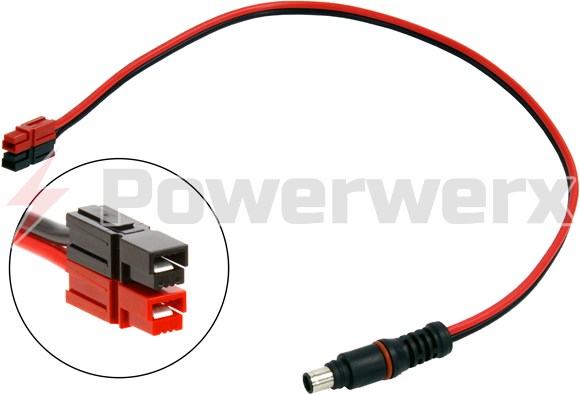 Picture of Goal Zero 98054 8mm to Vertical Fingerproof Powerpole Connector Adapter Cable by Powerwerx