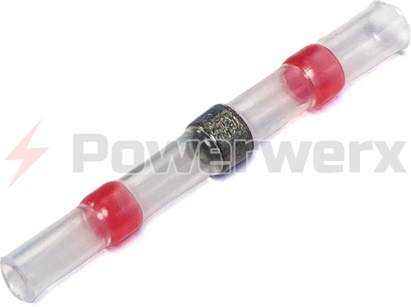 Picture of Heat Shrink Solder Sleeve, 22-18 AWG, Clear/Red