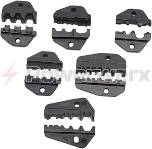 Picture of Interchangeable accessory die sets for the TRIcrimp powerpole crimping tool