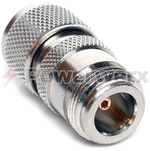 DGZZI 2-Pack RF Coaxial Adapter with Threaded Gasket N Coax Jack Connector N Female to N Female 