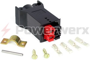 Picture of Plug without Latch for Chassis Mount Powerpole Connectors