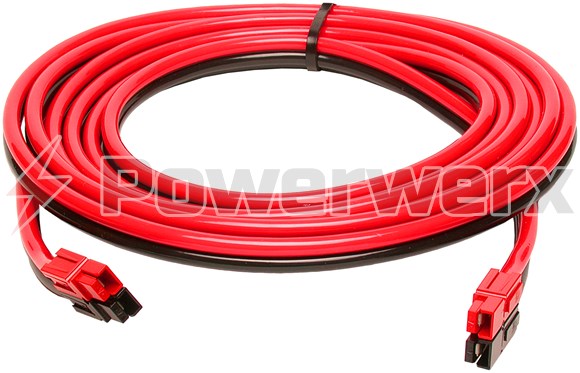 ANDERSON POWERPOLE Sermos Extension Jumper Cable 15' foot 45A Cord 12AWG Amp 
