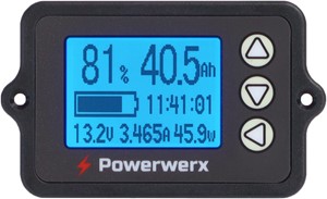 Picture of Powerwerx BSM-500 Precision Battery Status Monitor with 500A Shunt