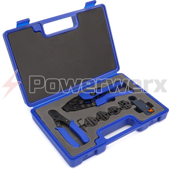 Picture of Powerwerx CoaxKit RF Coaxial Cable Crimper & Stripping Tool Kit