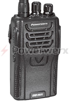 Picture of Powerwerx DB-16X Dual Band VHF/UHF 16 Channel Handheld Commercial Radio