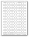 Picture of Powerwerx FBL 200 Count Label Sheet for Blue Sea Fuse Blocks