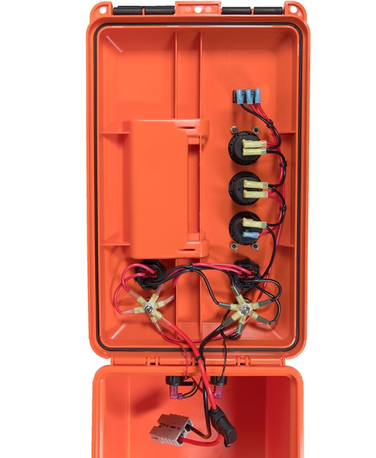 Powerwerx MEGAbox Portable Power Box for 3070Ah Bioenno Batteries