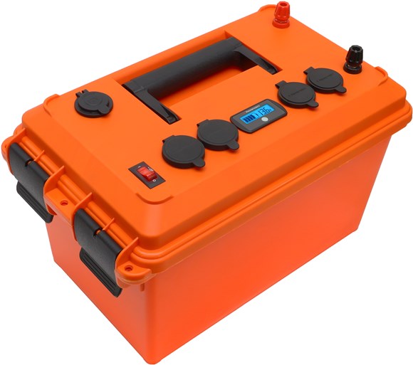 Picture of Powerwerx MEGAbox2 Portable Power Box for 30-70Ah Bioenno Batteries