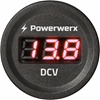 Picture of Powerwerx Panel Mount Digital Red Volt Meter for 12/24V Systems