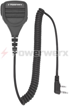 Picture of Powerwerx WXRSM Heavy Duty Remote Speaker Microphone for Wouxun and Anytone Radios