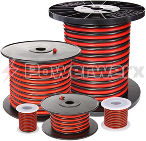 AC/DC Wire And Supply 20 awg TXL HIGH TEMP Automotive Power Wire 11 SOLID Colors 25 FT EACH 275 Feet Made In USA 