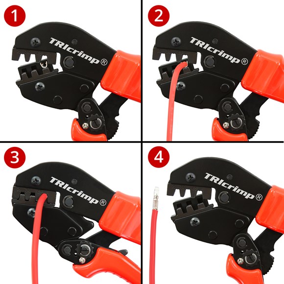 TRIcrimp, the best Powerpole crimping tool for 15, 30 and 45 amp