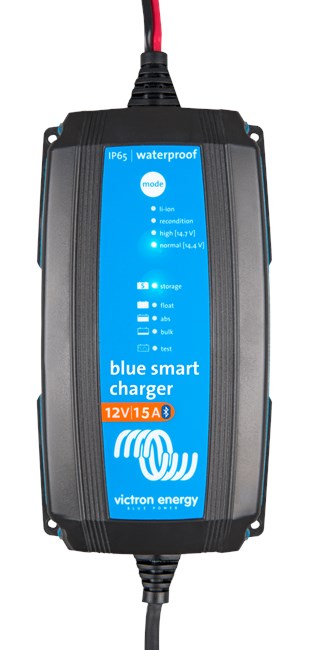 Picture of Victron Energy BPC121531104R Blue Smart IP65 Charger 12/15(1) 120V NEMA 1-15P Retail