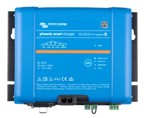 Picture of Victron Energy PSC125051095 Phoenix Smart IP43 Charger 12/50(1+1) 120-240V