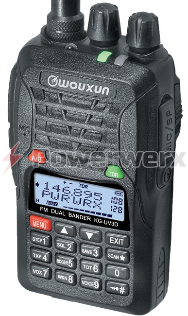 Picture of Wouxun KG-UV3D Dual Band 128 Channel Handheld Amateur Radio