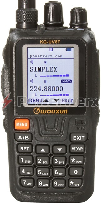 Picture of Wouxun KG-UV8T U.S. Version Tri-Band 999 Channel Amateur Handheld Radio